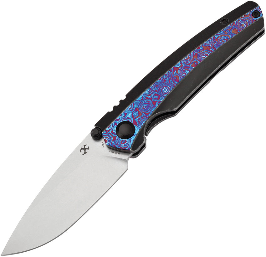 Kansept Raven Framelock Timascus