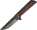 North Mountain Chop 2 Buttonlock CF Red/orange